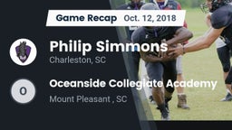 Recap: Philip Simmons  vs. Oceanside Collegiate Academy 2018