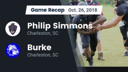 Recap: Philip Simmons  vs. Burke  2018