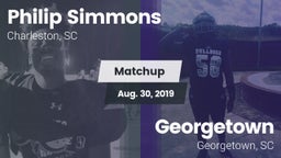 Matchup: Philip Simmons High  vs. Georgetown  2019