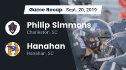 Recap: Philip Simmons  vs. Hanahan  2019