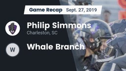 Recap: Philip Simmons  vs. Whale Branch 2019