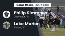 Recap: Philip Simmons  vs. Lake Marion  2020