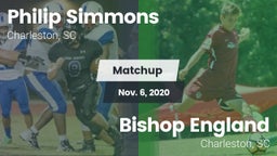 Matchup: Philip Simmons High  vs. Bishop England  2020