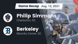 Recap: Philip Simmons  vs. Berkeley  2021