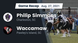 Recap: Philip Simmons  vs. Waccamaw  2021
