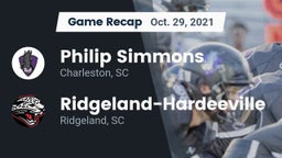 Recap: Philip Simmons  vs. Ridgeland-Hardeeville 2021