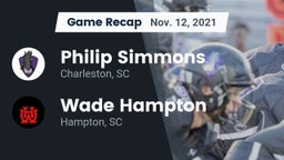 Recap: Philip Simmons  vs. Wade Hampton  2021