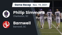 Recap: Philip Simmons  vs. Barnwell  2021