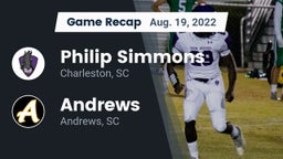 Recap: Philip Simmons  vs. Andrews  2022