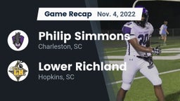Recap: Philip Simmons  vs. Lower Richland  2022