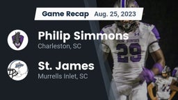 Recap: Philip Simmons  vs. St. James  2023
