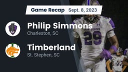 Recap: Philip Simmons  vs. Timberland  2023
