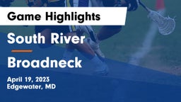 South River  vs Broadneck  Game Highlights - April 19, 2023