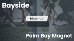 Matchup: Bayside  vs. Palm Bay  2016