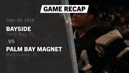 Recap: Bayside  vs. Palm Bay Magnet  2016