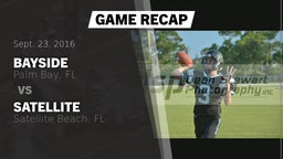 Recap: Bayside  vs. Satellite  2016