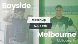 Matchup: Bayside  vs. Melbourne  2017