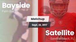 Matchup: Bayside  vs. Satellite  2017