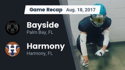 Recap: Bayside  vs. Harmony  2017