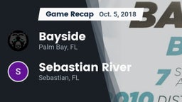Recap: Bayside  vs. Sebastian River  2018