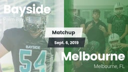 Matchup: Bayside  vs. Melbourne  2019