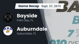 Recap: Bayside  vs. Auburndale  2019