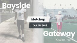 Matchup: Bayside  vs. Gateway  2019