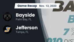 Recap: Bayside  vs. Jefferson  2020