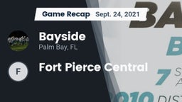 Recap: Bayside  vs. Fort Pierce Central 2021