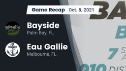 Recap: Bayside  vs. Eau Gallie  2021