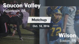 Matchup: Saucon Valley High vs. Wilson  2015