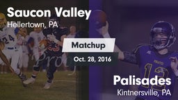 Matchup: Saucon Valley High vs. Palisades  2015