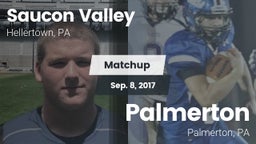 Matchup: Saucon Valley High vs. Palmerton  2017