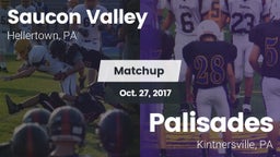 Matchup: Saucon Valley High vs. Palisades  2017