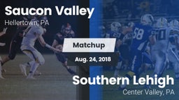 Matchup: Saucon Valley High vs. Southern Lehigh  2018