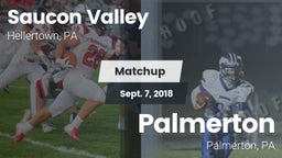 Matchup: Saucon Valley High vs. Palmerton  2018