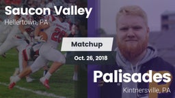 Matchup: Saucon Valley High vs. Palisades  2018