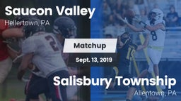 Matchup: Saucon Valley High vs. Salisbury Township  2019