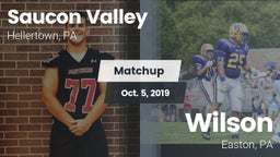 Matchup: Saucon Valley High vs. Wilson  2019