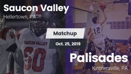 Matchup: Saucon Valley High vs. Palisades  2019
