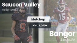 Matchup: Saucon Valley High vs. Bangor  2020