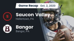 Recap: Saucon Valley  vs. Bangor  2020