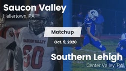 Matchup: Saucon Valley High vs. Southern Lehigh  2020
