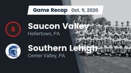 Recap: Saucon Valley  vs. Southern Lehigh  2020
