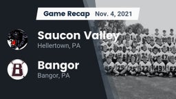Recap: Saucon Valley  vs. Bangor  2021