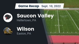 Recap: Saucon Valley  vs. Wilson  2022