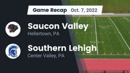 Recap: Saucon Valley  vs. Southern Lehigh  2022