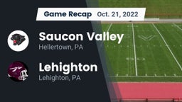 Recap: Saucon Valley  vs. Lehighton  2022