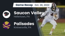 Recap: Saucon Valley  vs. Palisades  2022