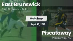 Matchup: East Brunswick vs. Piscataway  2017